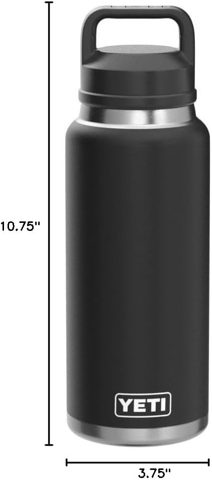 YETI Rambler 36 oz Bottle, Vacuum Insulated, Leakproof, Stainless Steel with Chug Cap