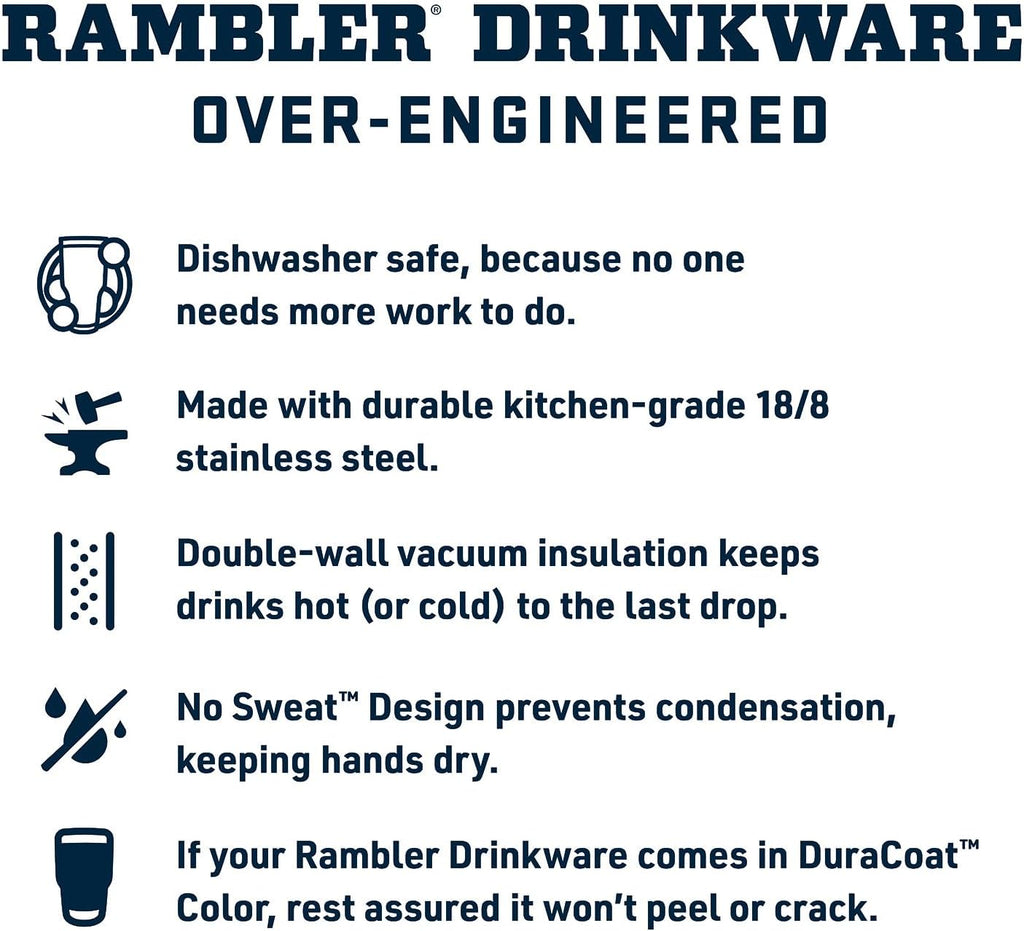 YETI Rambler 18 oz Bottle, Vacuum Insulated, Stainless Steel with Color Matching Straw Cap, Tropical Pink