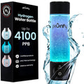Hydrogen Water Bottle Generator - Up to 4100+ PPB Concentration - SPE/PEM Technology - Certified H2 Generator - Portable Athletic Performance & Hydration System - 6-Hour Hydrogen Retention